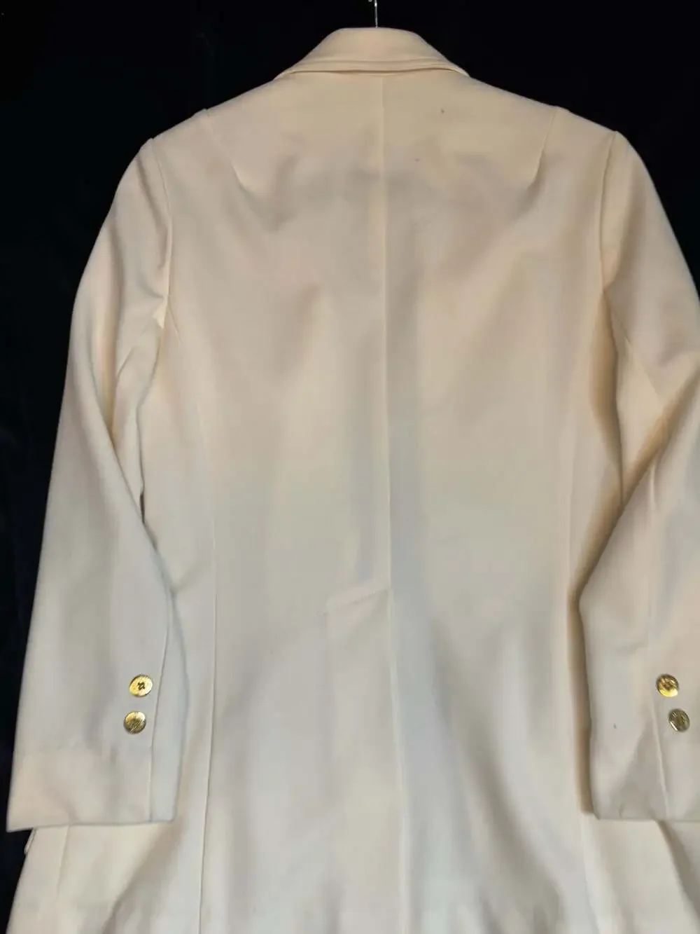 Vintage Alex Colman California Cream Two-Button Blazer Jacket - Picture 9 of 12